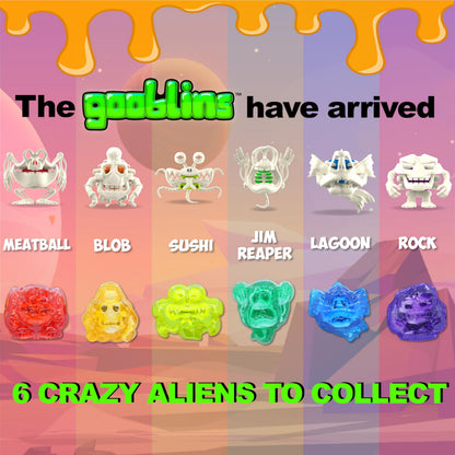 Canal Toys So Slime Gooblins Slime Gift Set with colorful slime, figurines, hidden skeletons, and internal surprises for children.