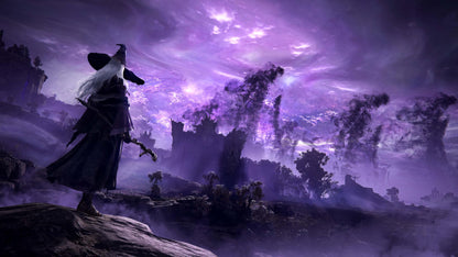 Elden Ring Nightreign Seekers Edition game for PS5 by Bandai Namco, featuring game cover art with dark fantasy imagery.