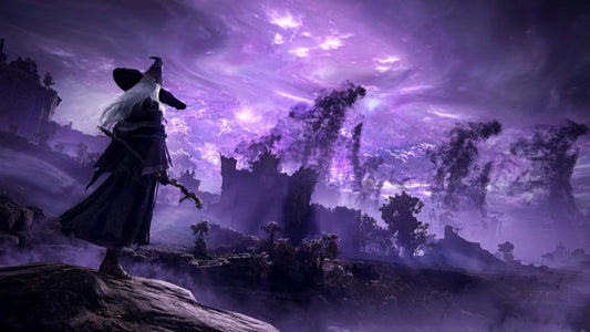 Elden Ring Nightreign Seekers Edition game for PS5 by Bandai Namco, featuring game cover art with dark fantasy imagery.