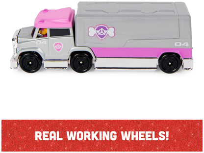 Paw Patrol, True Metal Chase, Marshall and Skye Collectible Big Truck Pups Toy Trucks (Amazon Exclusive) 1:55-Scale, Kids’ Toys for Ages 3 and up