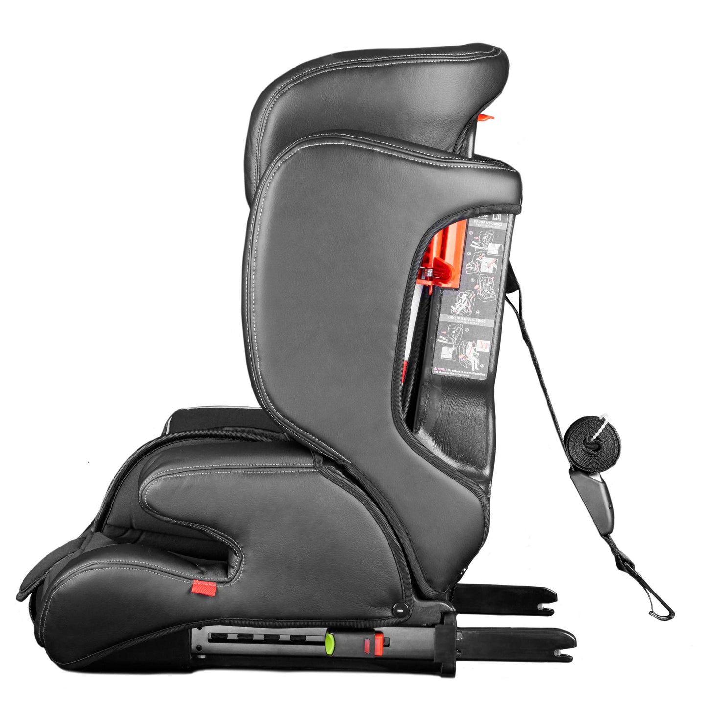 Cozy N Safe Hudson,25KG 5-Point Integral Harness, Group 1/2/3 9-36kg, 9 Months to 12 Yrs, ISOFix & Top Tether, Side Impact Protection, Adjustable Headrest, Forward Facing, Child/Toddler Car Seat