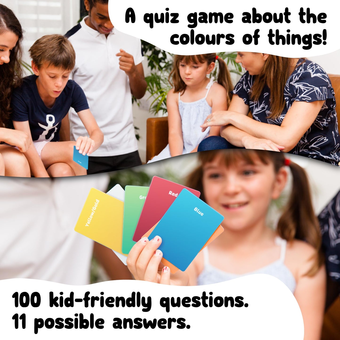 Junior Colourbrain Board Game: Ultimate Game for Families Fun for Kids and Adults Multicoloured, Fun Board Game for Families (Smaller box) | Perfect Christmas Game