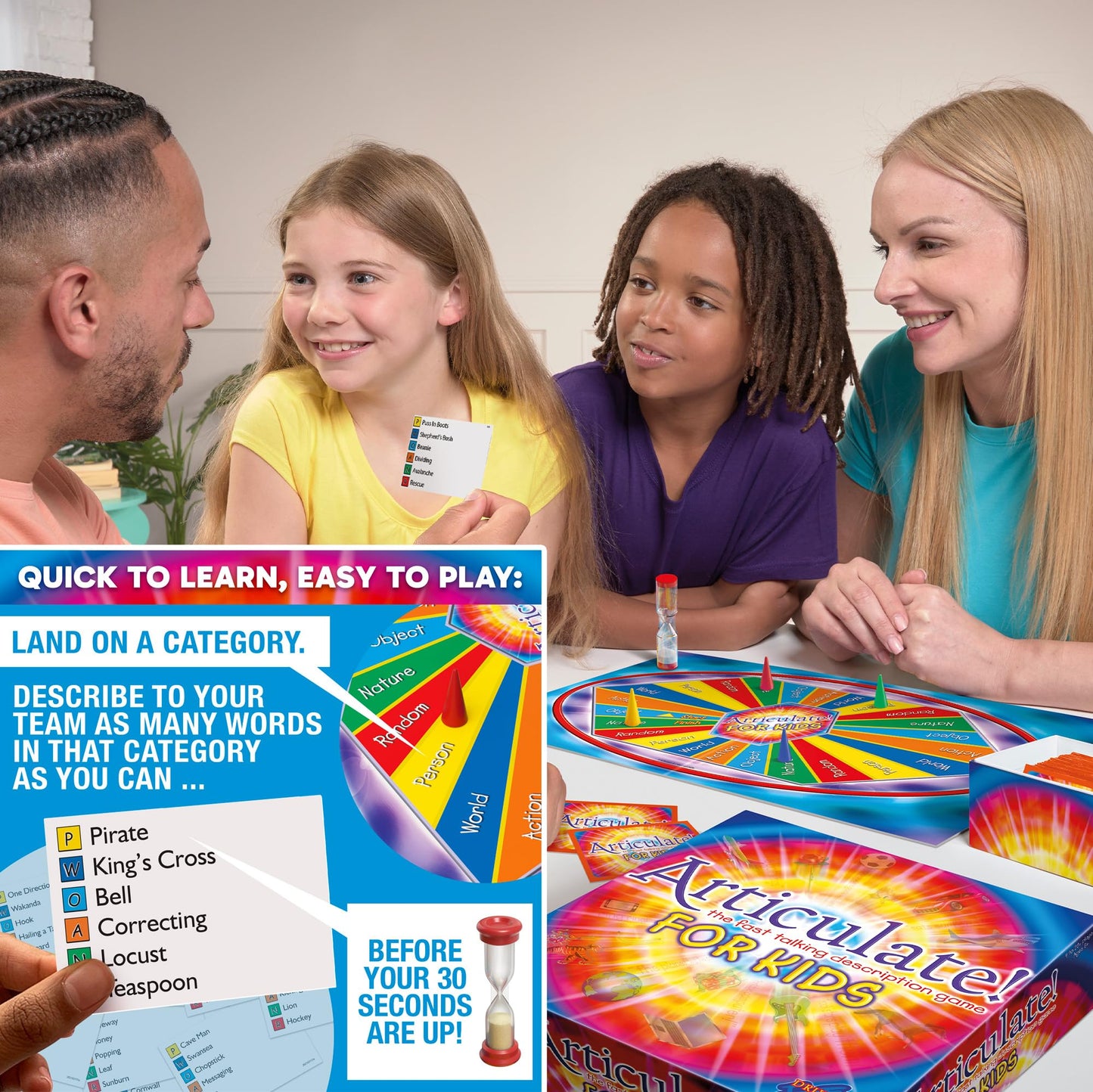 Drumond Park Articulate! For Kids - Family Kids Board Game | The Fast Talking Description Game | Family Games for Adults and Children Suitable From 6+ Years