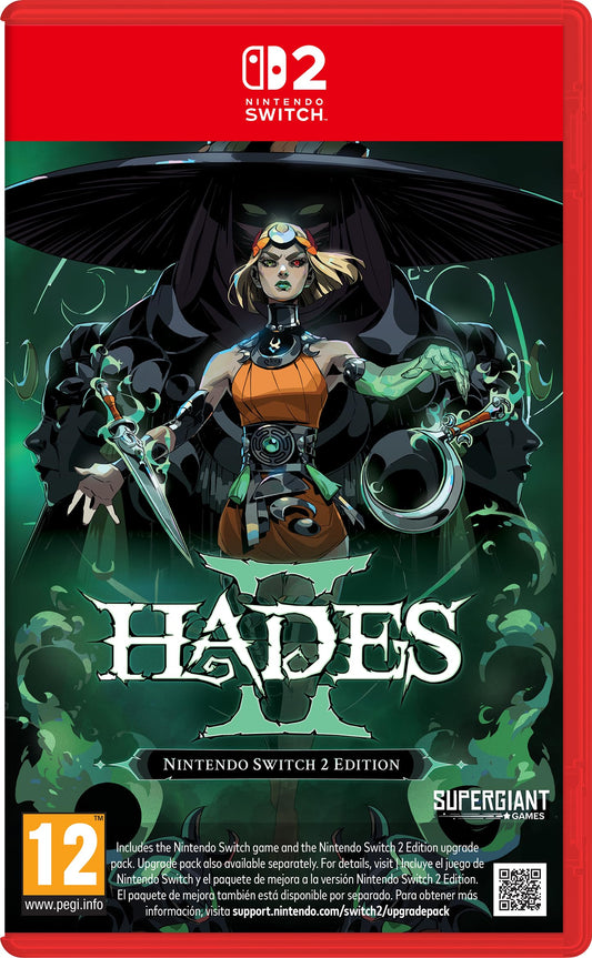 Nintendo Hades II Nintendo Switch 2 Edition gaming console with sleek design and vibrant display.