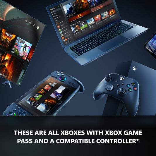Xbox Game Pass Ultimate 1-month membership download code card with Xbox branding and gaming-related design.