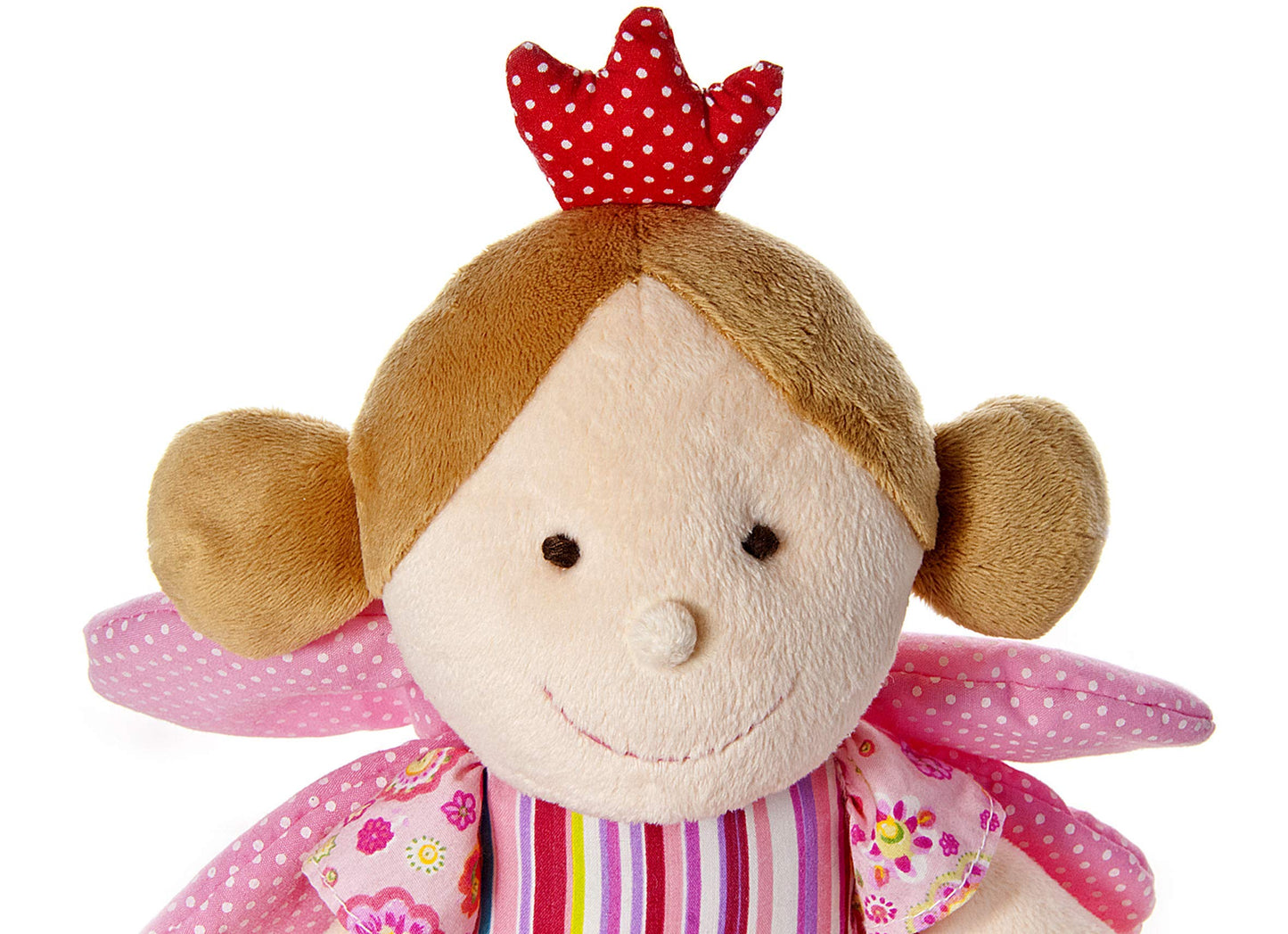 Mousehouse Gifts Pink Fairy Princess Doll Soft Toy With Wings and Crown Gift for Girls