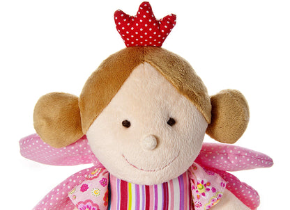Mousehouse Gifts Pink Fairy Princess Doll Soft Toy With Wings and Crown Gift for Girls