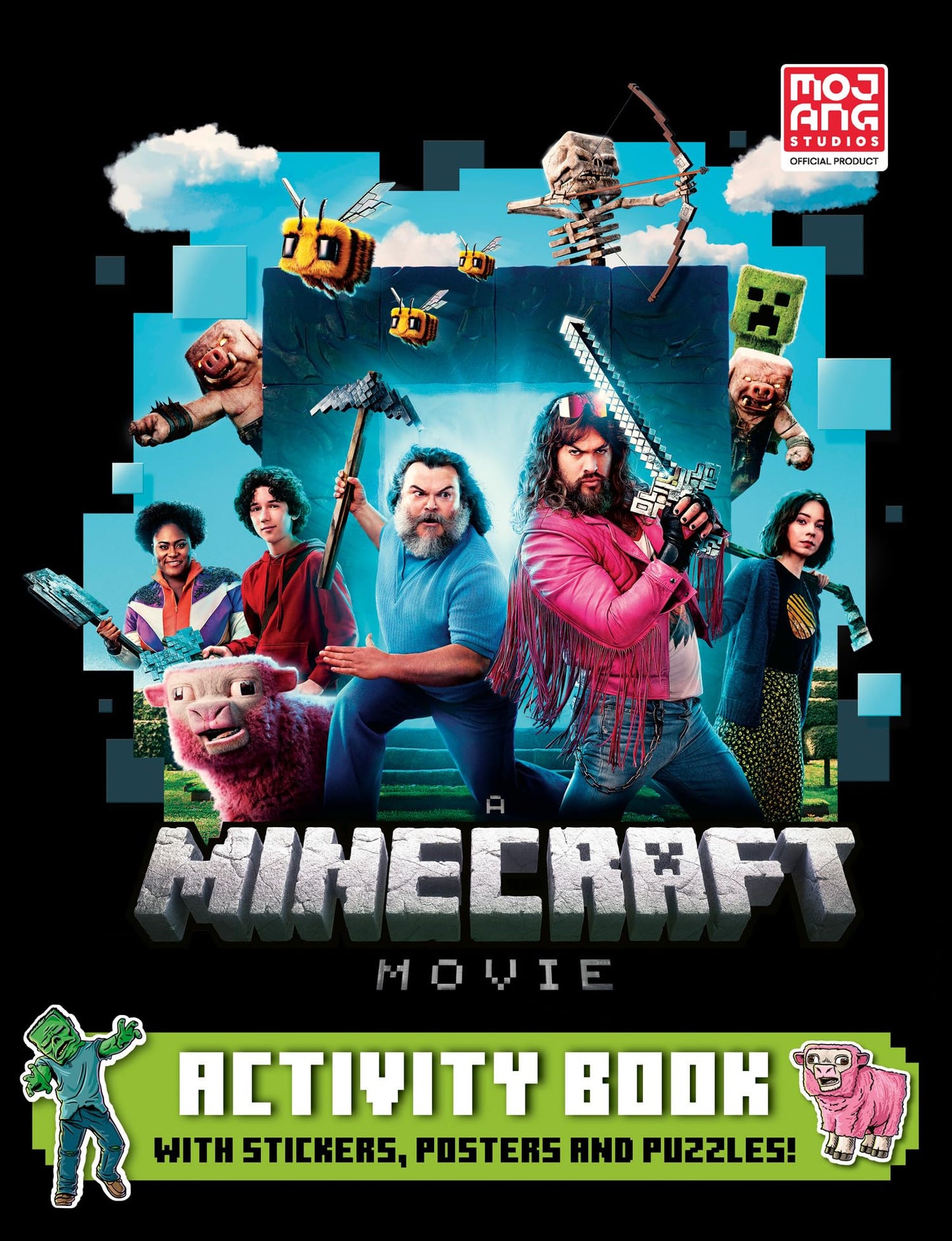 A Minecraft Movie: Activity Book: Go on an adventure through the worlds of A Minecraft Movie with this official activity book – packed with puzzles and things to do!