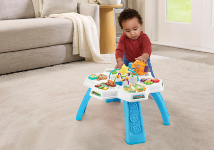 VTech Baby Busy Bee Activity Table, Interactive Play, Songs and Melodies, Develops Motor Skills, Sensory Development, Cause and Effect, Suitable for Ages 6, 9, 12 Months Plus, English Version