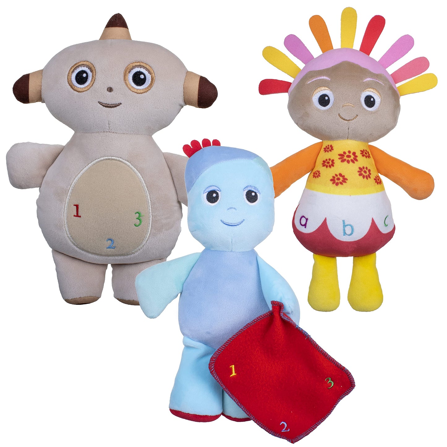 IN THE NIGHT GARDEN 2069 Super Squashy Soft Toy-Makka Pakka, Brown