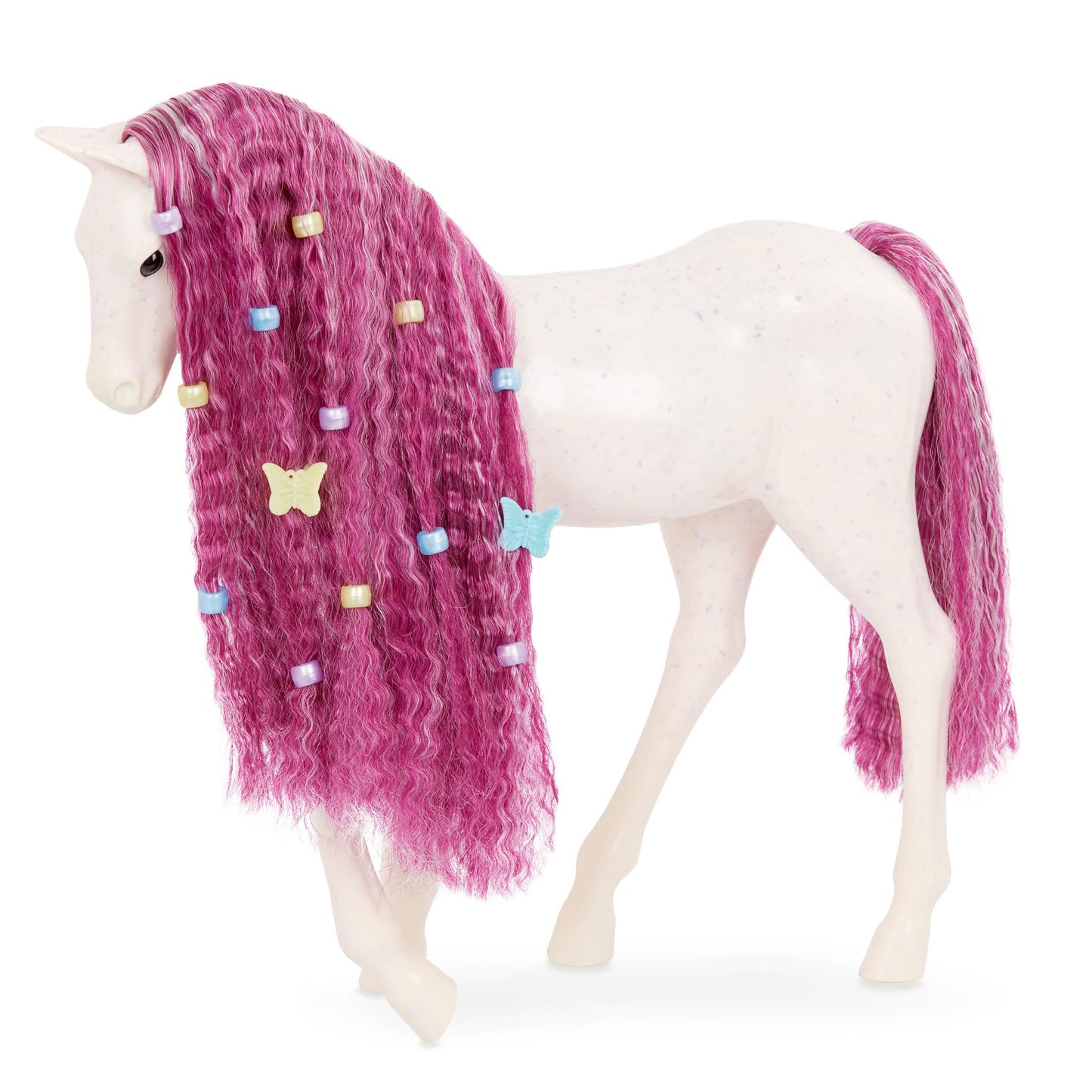 Our Generation Estra 18-inch fashion girl doll with horse playset, featuring a doll and foal in a colorful setting.