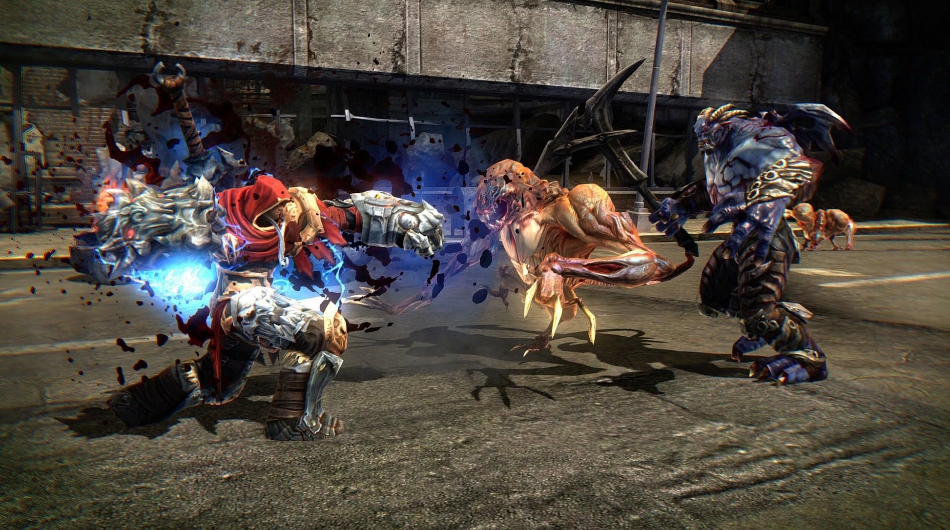 Darksiders Warmastered for PlayStation 5 game case featuring artwork of War, published by THQ Nordic.