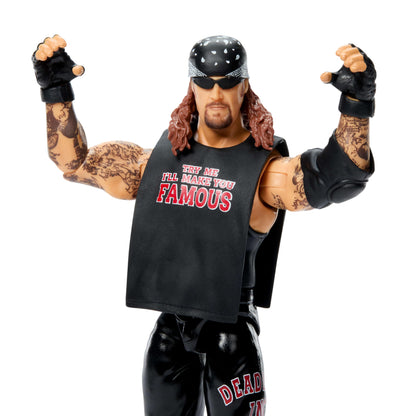 Mattel WWE Undertaker Action Figure, Main Event Series #161, 6-inch Collectible Superstar with 14 Articulation Points & Life-Like Look, JHH89