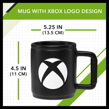 Paladone Xbox Paladone ceramic coffee mug with Xbox 360 branding, official licensed gaming drinkware and collector's item.