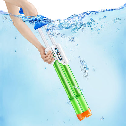 XSHOT large dual stream water blaster by ZURU, a big water toy with dual streams for children, teens, and adults during outdoor play.