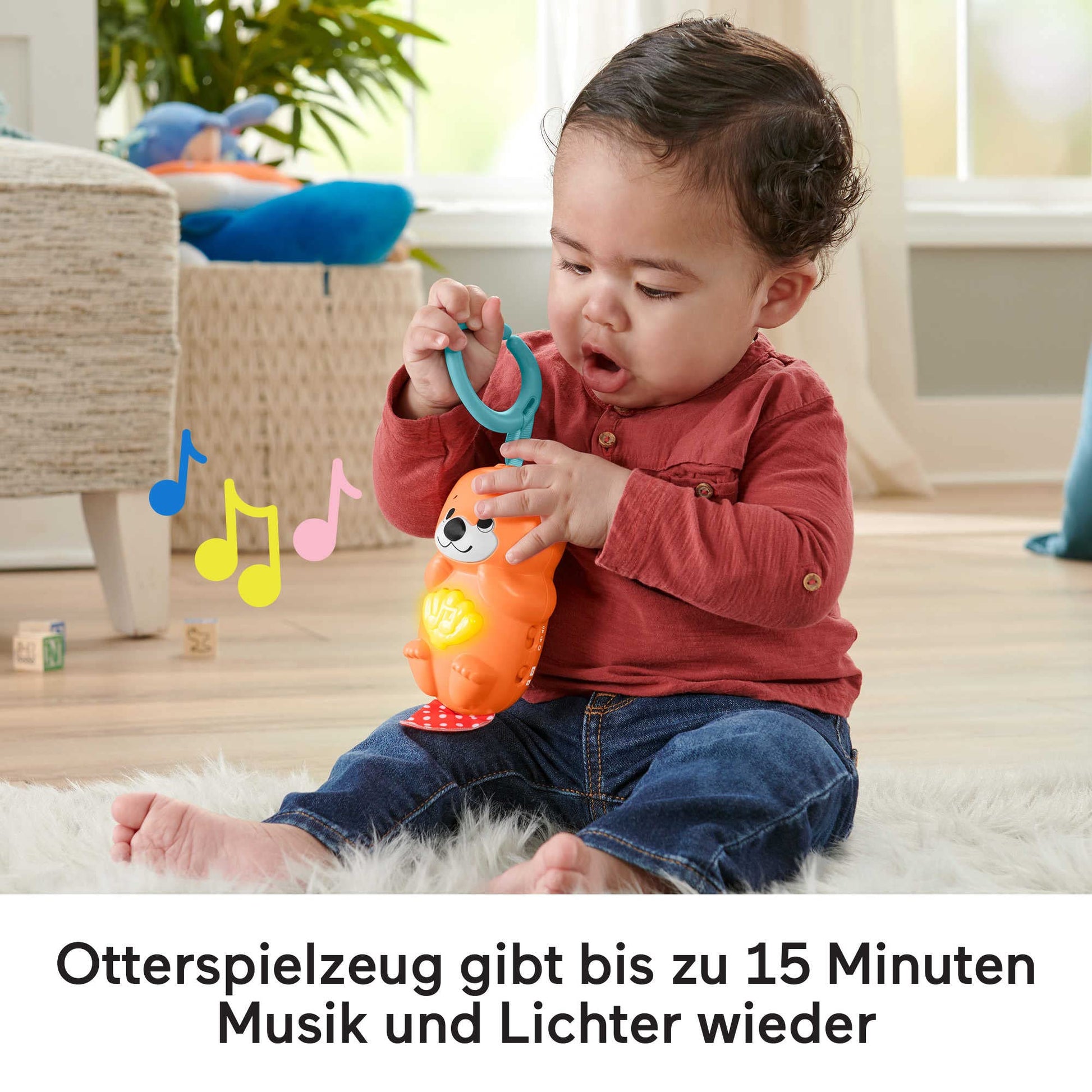 Fisher-Price 3-in-1 baby gym with colorful sensory toys, lights, sounds, and plush mat for tummy time and early play.