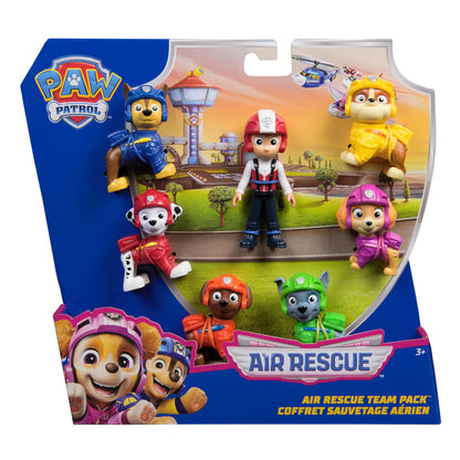 Paw Patrol: Air Rescue Toy Figures Gift Pack, with 7 Collectible Action Figures, Kids’ Toys for Boys & Girls Aged 3 and up