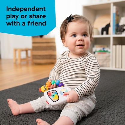 Baby Einstein Take Along Tunes musical toy with lights, 10 melodies, bead chaser, volume control, suitable for babies 3 months and up.
