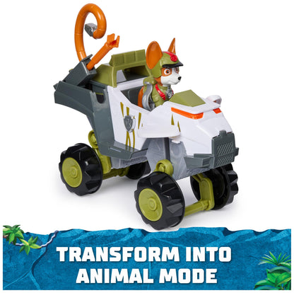 Paw Patrol Jungle Pups, Tracker’s Monkey Vehicle, Toy Truck with Collectible Action Figure, Kids’ Toys for Boys & Girls Aged 3 and Up