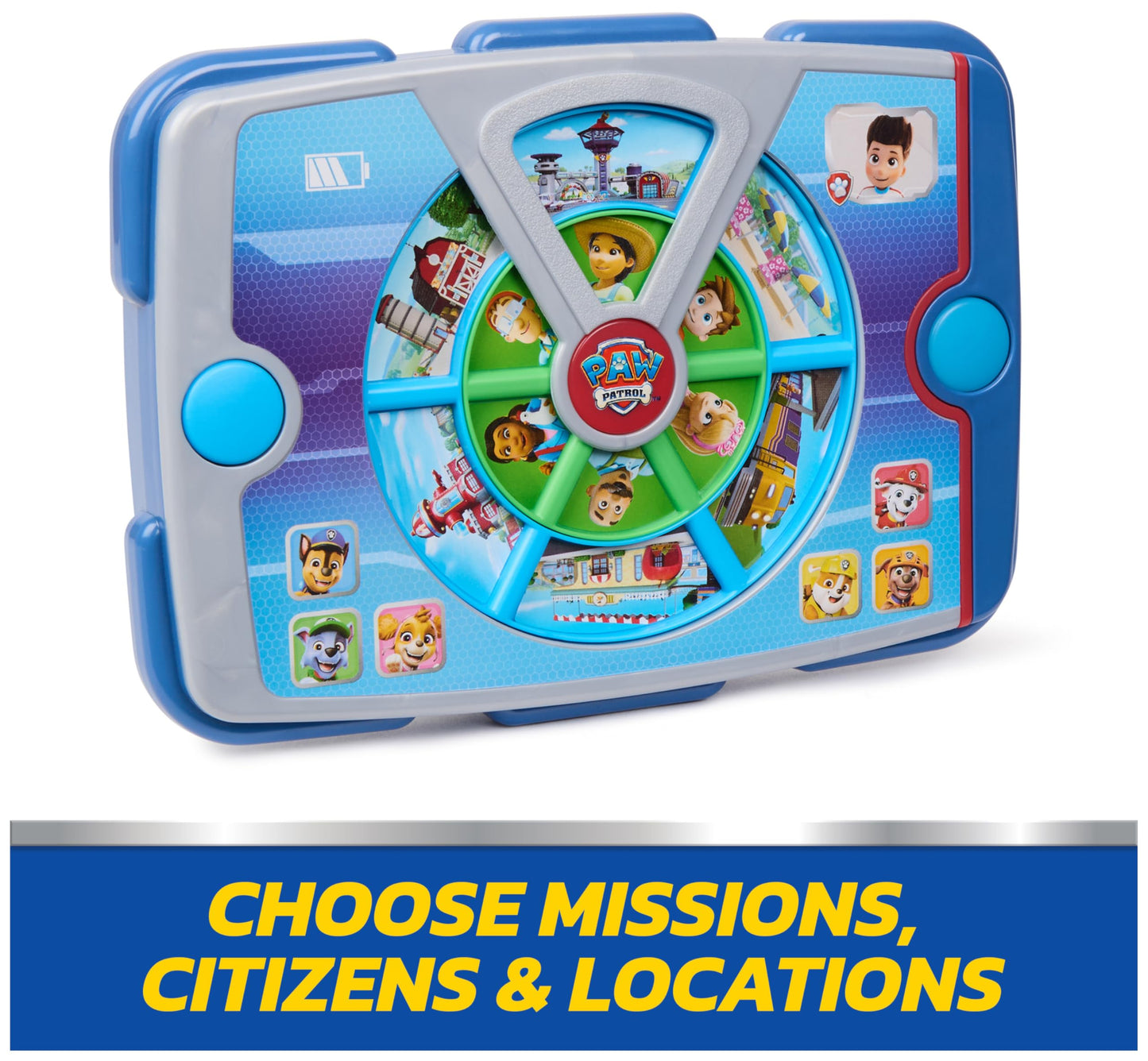 Paw Patrol Academy Rescue Mission Pup Pad, Interactive Toy with Lights, Sounds and Music, Pretend Play Kids Toys for Boys and Girls Ages 3 and Up