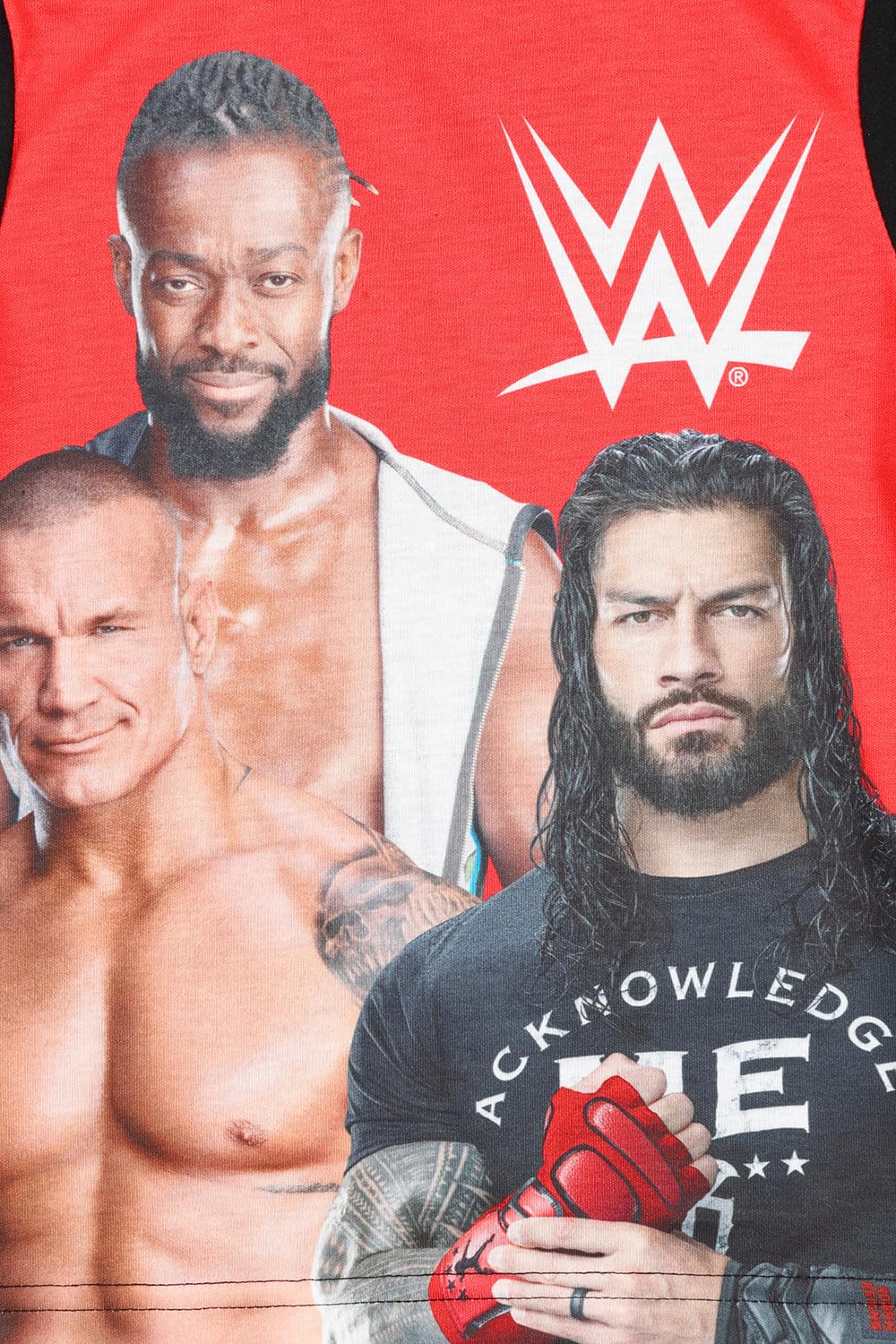 WWE Boys 3 Pack Kids T-Shirts Childrens World Wrestling Entertainment Multipack Tshirt (6-7 Years) Multicoloured