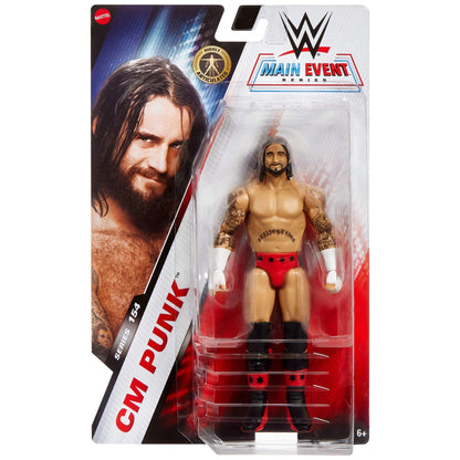 Mattel WWE Jake Roberts Action Figure, Main Event Series #154 6-inch Collectible x with 10 Articulation Points & Life-Like Look, JCV44