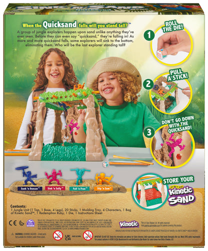 Sink N’ Sand, Quicksand Kids Board Game with Kinetic Sand for Sensory Fun and Learning – Easy Toy Gift Idea, for Preschoolers and Kids Ages 4 and up