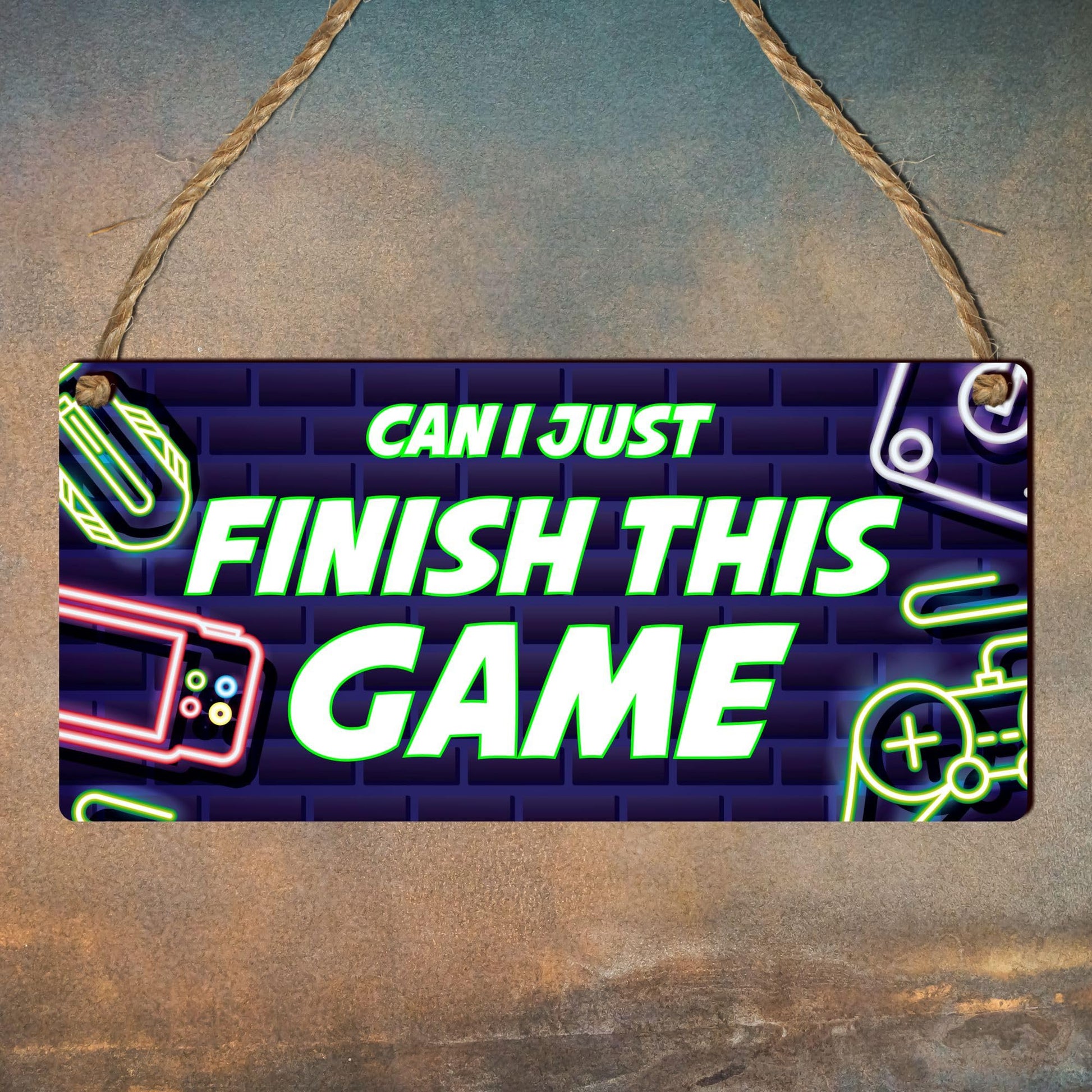 Wooden gamer plaque by Pixie's Gifts featuring gaming-themed decor, perfect for Xbox and PlayStation enthusiasts' game rooms.