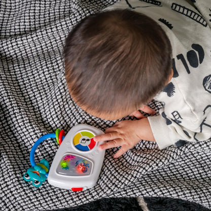 Baby Einstein Ocean Explorers musical light-up toy with ocean-themed design for babies 3 months and older.