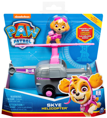 Paw Patrol, Skye’s Helicopter Vehicle with Collectible Figure, for Kids Aged 3 Years and Over