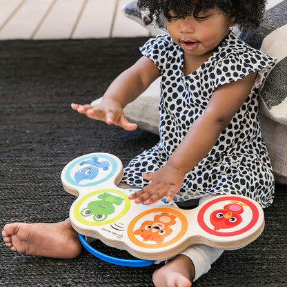 Baby Einstein Magic Touch Wooden Drum Musical Toy, Ages 6 months+