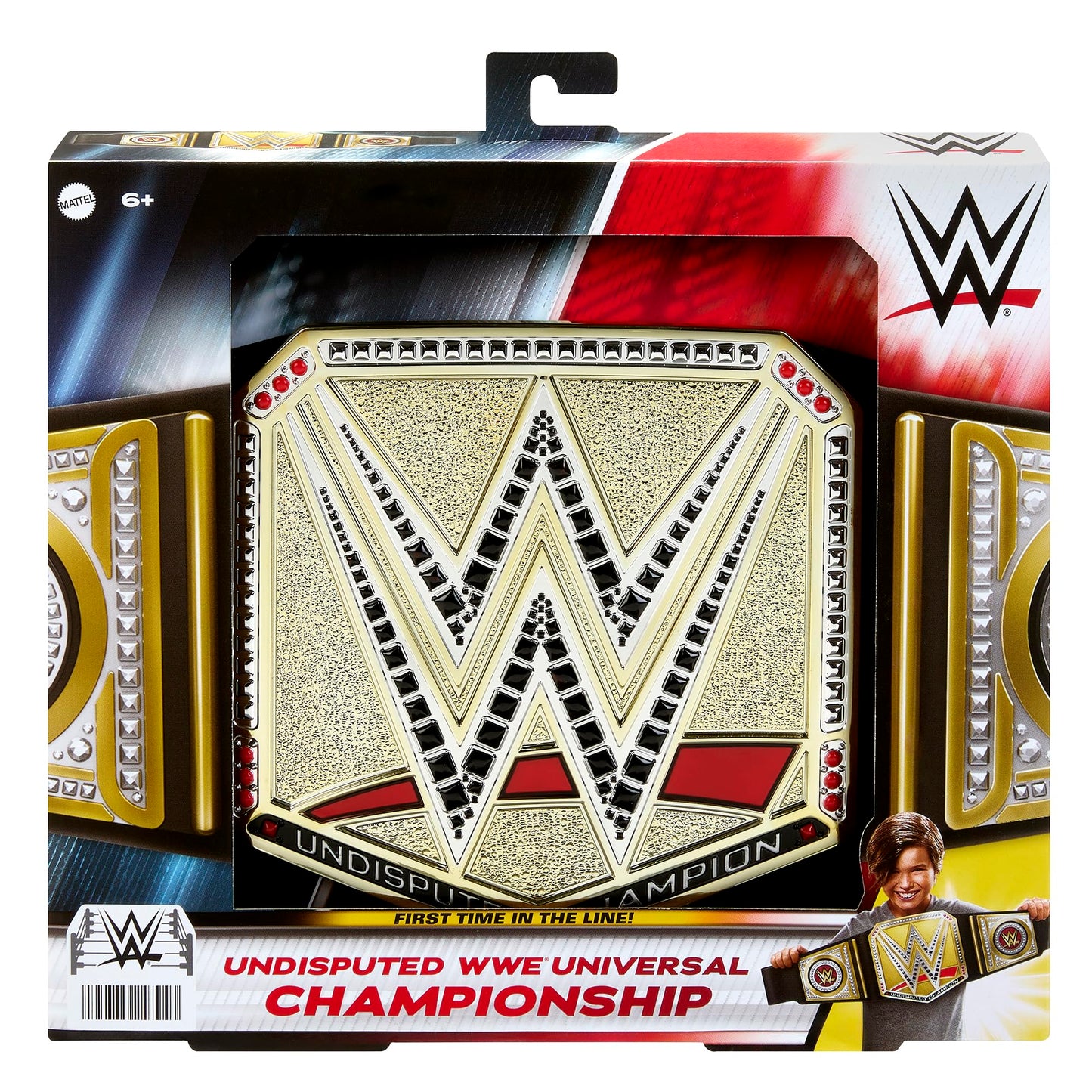 (Gold) WWE Championship - Toy Wrestling Championship Belt Kid Size