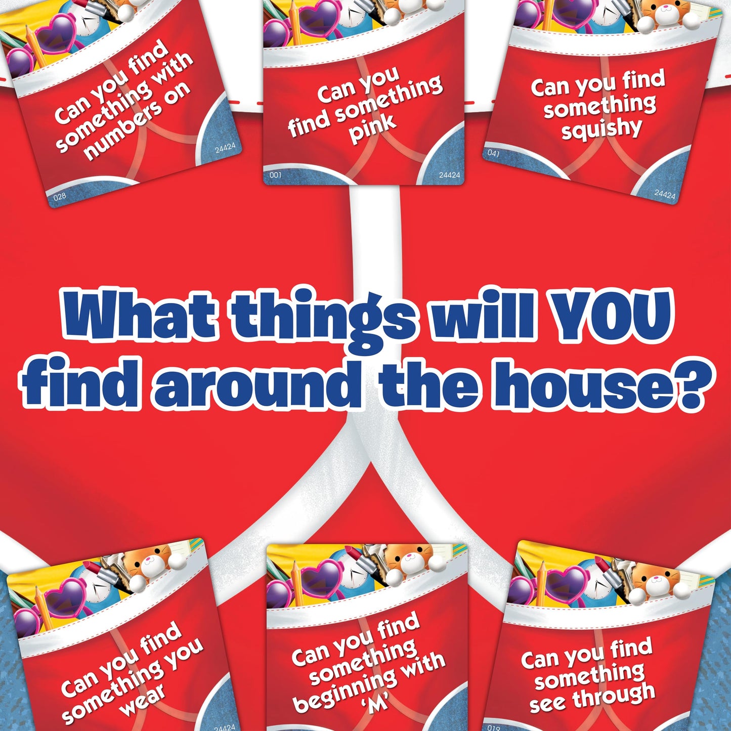 Drumond Park Fill Your Pants | The Scavenger Hunt with Giant Pants | Hilarious Family Games for Kids and Adults | For 6 Year Olds and Up | Active Party Games for 2 Players and More