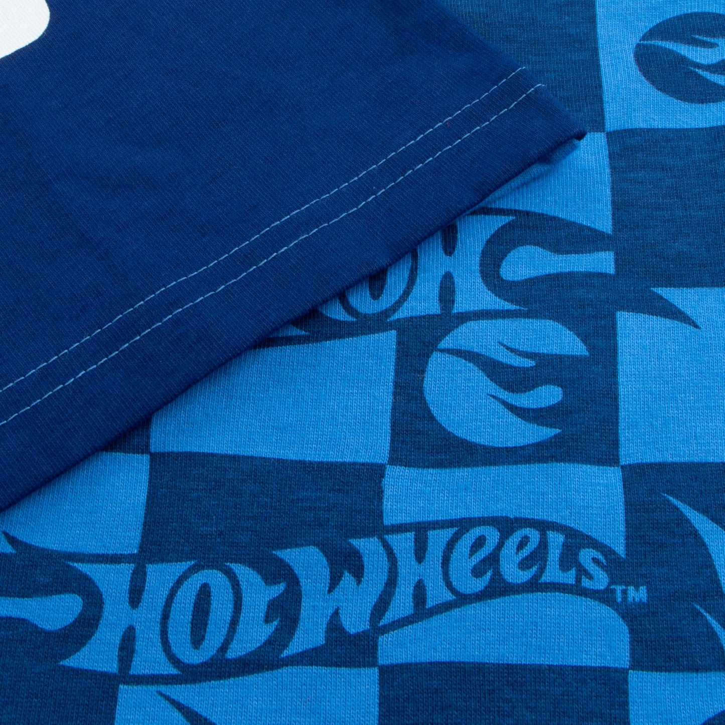 Hot Wheels Pyjamas | Boys Race Cars Pyjamas | Long Sleeve Boys PJs | Blue | 7-8 Years