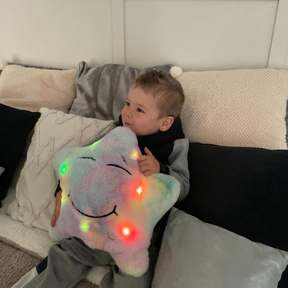 LoveHugs Musical Star Teddy Sensory Light - Sensory Toys For Autism - Sleep Aid For Kids - Light Up Toys Sensory Twinkle Twinkle Little Star Toy