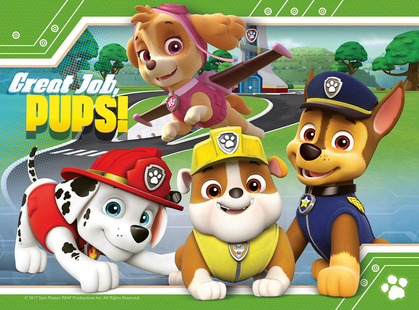 Ravensburger Paw Patrol 4 in Box Jigsaw Puzzles for Kids Age 3 Years Up - 12, 16, 20 & 24 Pieces - Gifts for Kids
