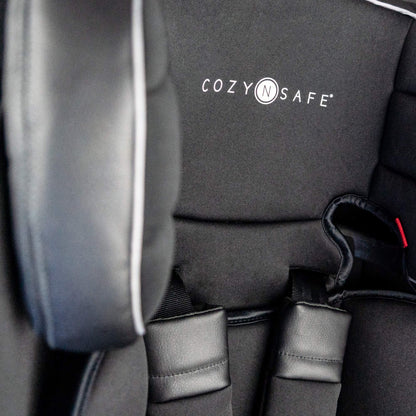 Cozy N Safe Hudson,25KG 5-Point Integral Harness, Group 1/2/3 9-36kg, 9 Months to 12 Yrs, ISOFix & Top Tether, Side Impact Protection, Adjustable Headrest, Forward Facing, Child/Toddler Car Seat
