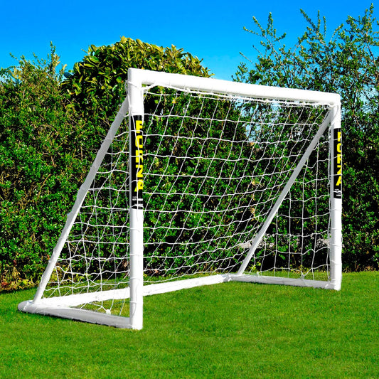 FORZA 6 x 4ft Kids Football Goal - The World’s #1 Garden Goal! | 100% UK-Made, 2 Min Setup, Unbreakable Goalpost + Target & Ball Bundle - Buy Once, Play Forever! (Goalposts Only)