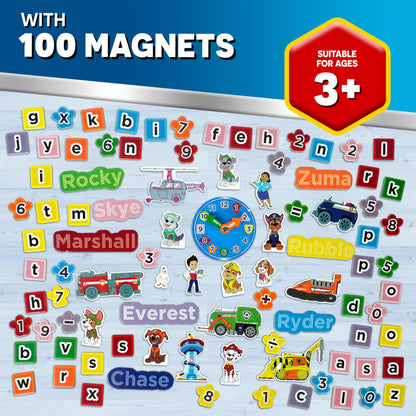 Paw Patrol Creation Station Table - Magnetic Creation Station, Counting, Colouring, Spelling, Time-Telling, Drawing, Colourful - Hours of Craft Fun for 3 Years and Up