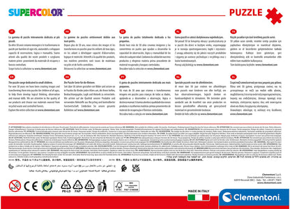 Clementoni - 27159 - Supercolor Puzzle Sonic - 104 Pieces - Jigsaw Puzzle For Kids Age 6 - Made In Italy