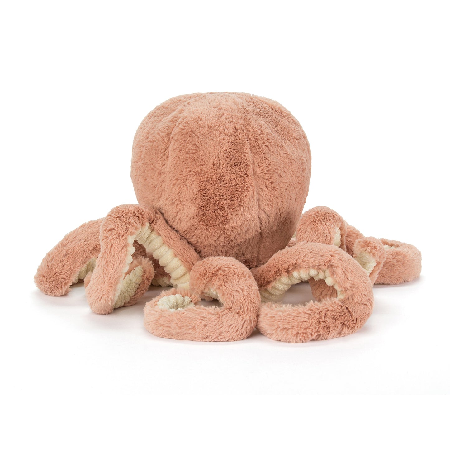 Jellycat Odell Octopus plush toy, soft and cuddly, measuring 23 cm with vibrant colors and a friendly expression.