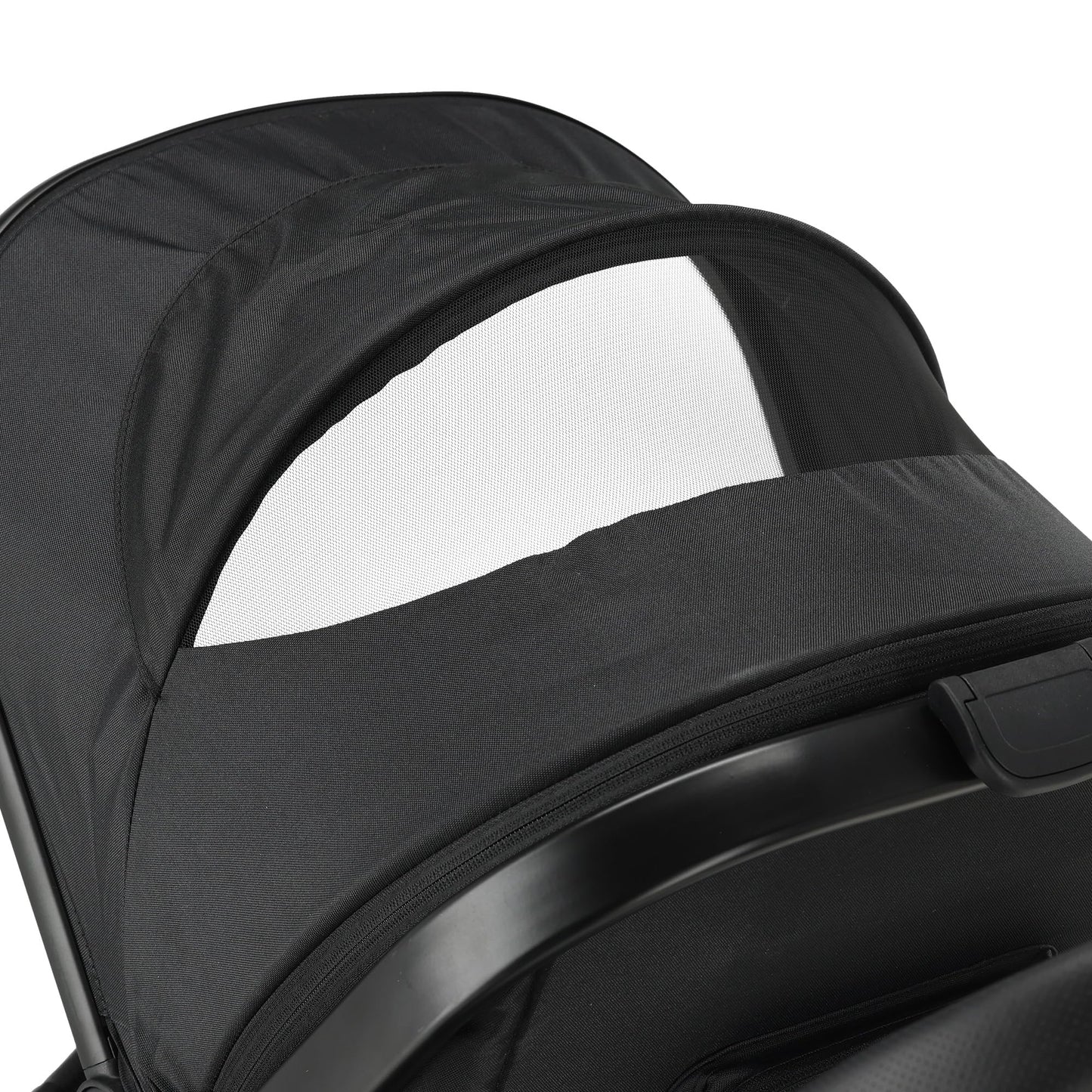 Deryan EVY V2 Pram for 2 Children, Newborn Preschool Toddlers and Toddlers of Preschool Age, Baby Pram Buggy up to 50 kg, Baby Pram, Travel Suitcase, 2-in-1 Complete Set, Black