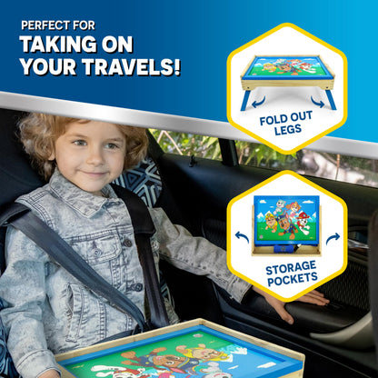 Paw Patrol Creation Station Table - Magnetic Creation Station, Counting, Colouring, Spelling, Time-Telling, Drawing, Colourful - Hours of Craft Fun for 3 Years and Up
