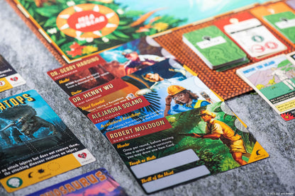 Funko Games - Jurassic Park: The Legacy Of Isla Nublar Strategy Adventure Board Game - for Kids & Adults Age 10 Years Up - Family, 56323