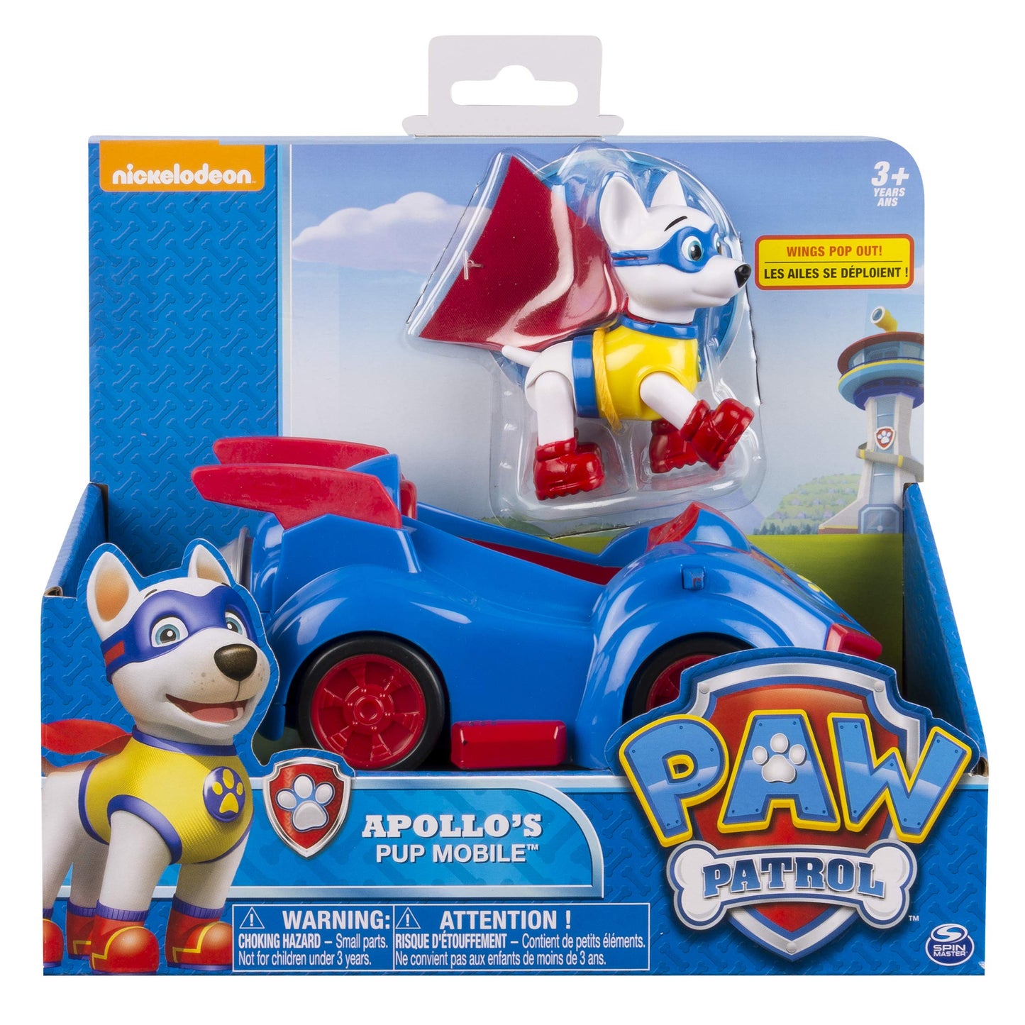 Paw Patrol Spin Master Apollo's Pup Mobile - Vehicle and Figure