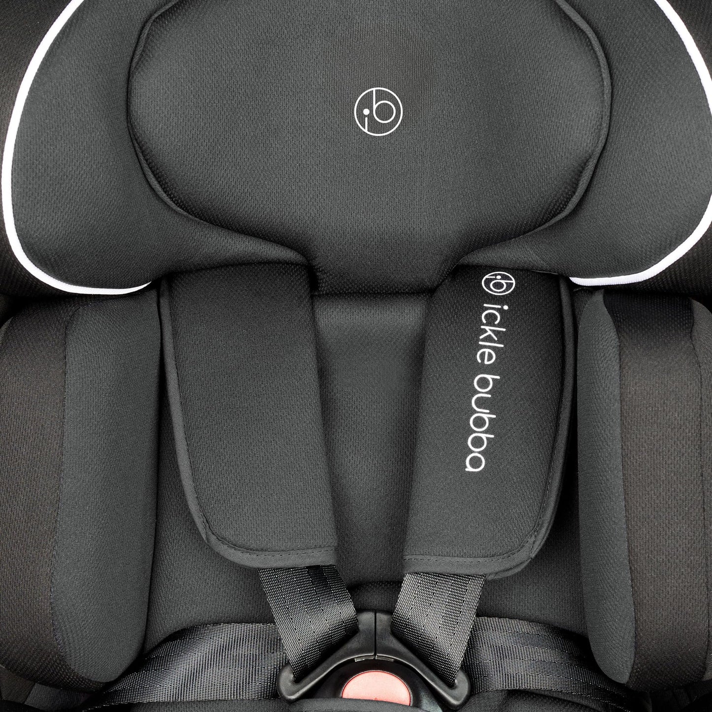 Ickle Bubba Radial i-Size Plus 360 Spin Car Seat – ISOFIX, Birth to 150cm (Approx. 12 yrs*), 360 Rotation, Rear and Forward Facing, Memory Foam Headrest and Side Impact Protection (Dark Grey)