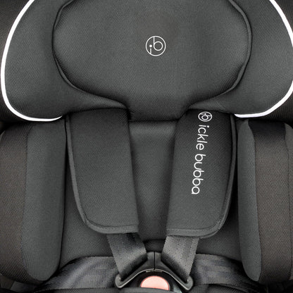 Ickle Bubba Radial i-Size Plus 360 Spin Car Seat – ISOFIX, Birth to 150cm (Approx. 12 yrs*), 360 Rotation, Rear and Forward Facing, Memory Foam Headrest and Side Impact Protection (Dark Grey)