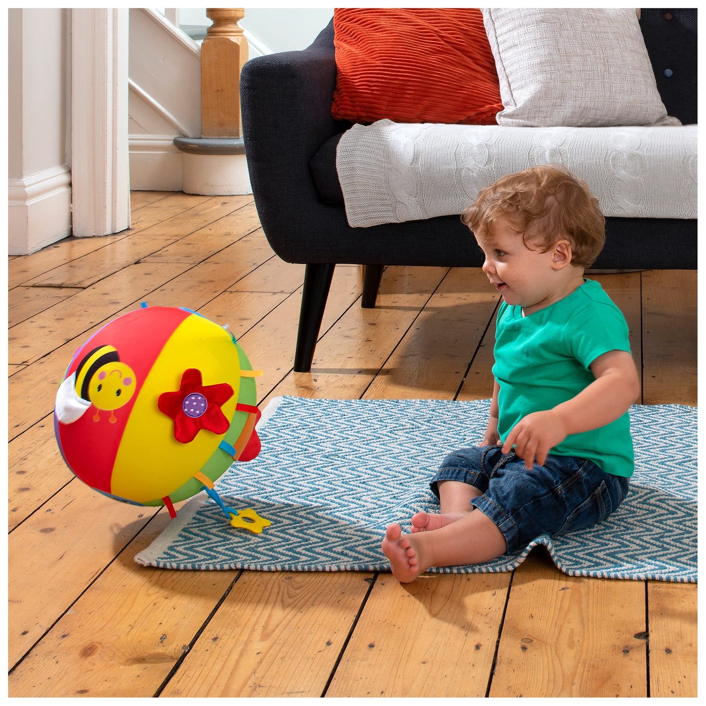 Galt Toys, Activity Ball, Baby Sensory Toys, Ages 6 Months Plus