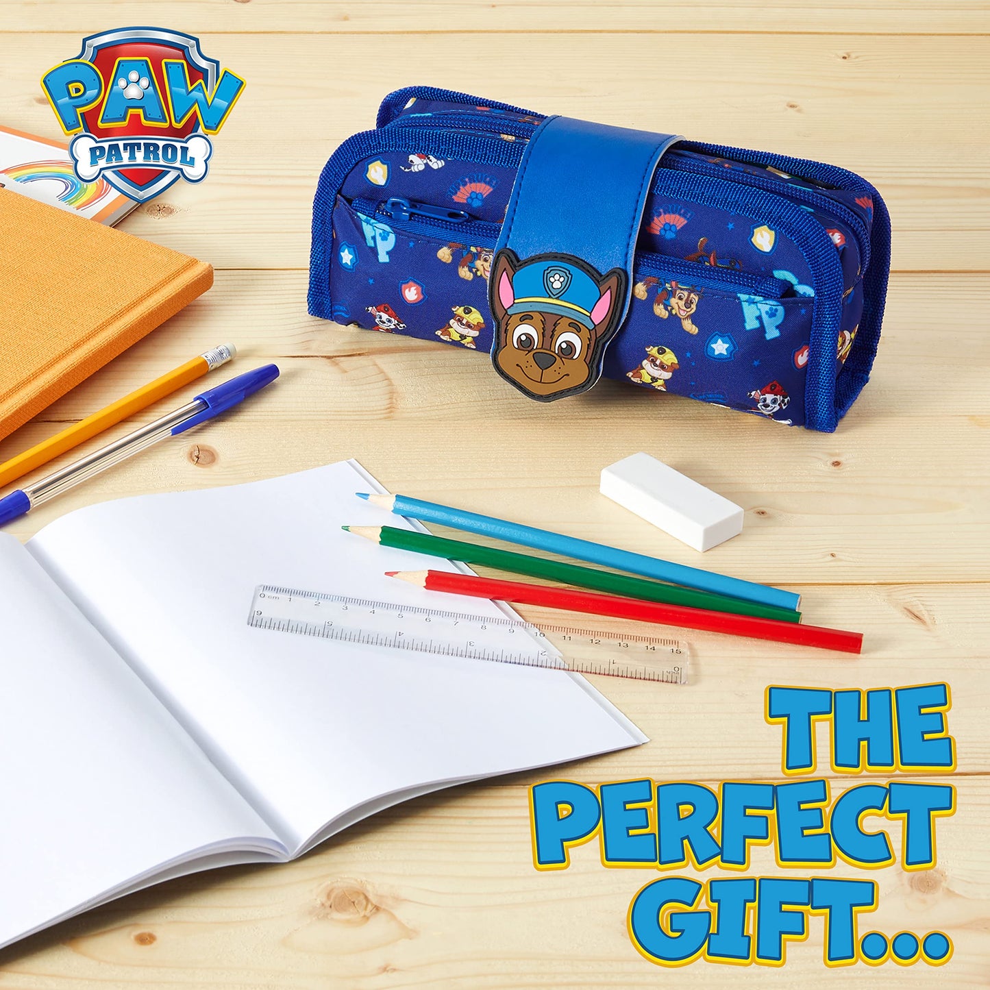 Paw Patrol Pencil Case with Stationery Included for Kids - Girls and Boys Stationery School Supplies - Gifts for Kids