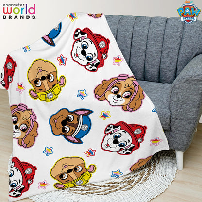 Character World Paw Patrol Official Fleece Blanket|Pupster Design Super Soft Warm Throw | Brands | Perfect For Any Children's Bedroom, Camping & Sleepovers